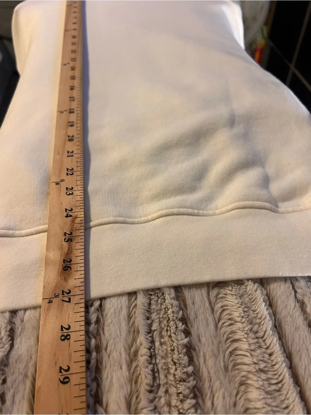 J. Crew Women’s Oversized Rolled Neck Sweatshirt Minimalist White Soft Knit New